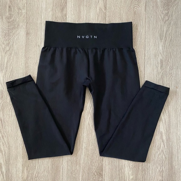 NVGTN Pants - NVGTN Seamless Black Leggings